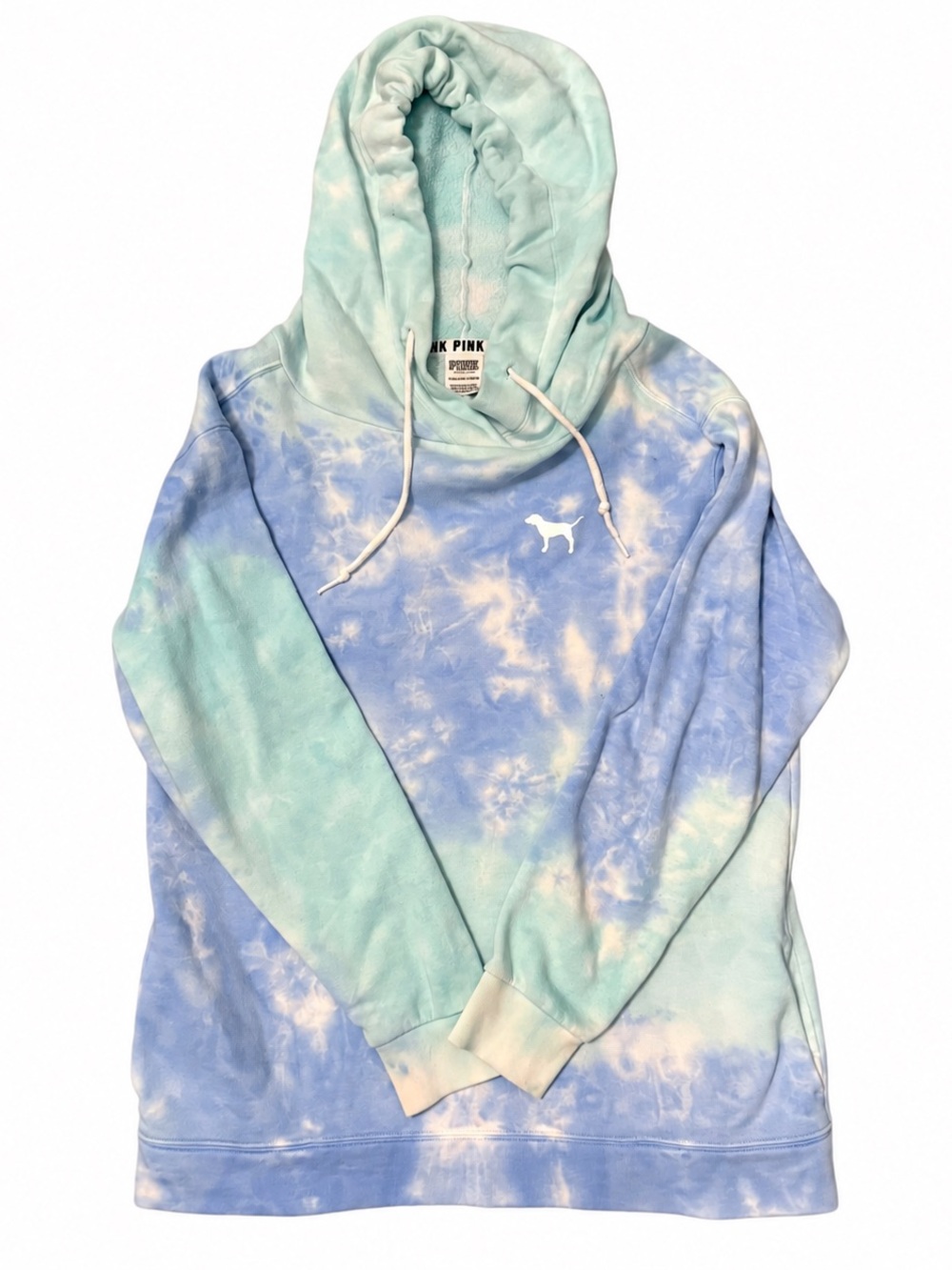 Victoria’s Secret PINK Pastel Tie Dye Oversized Hoodie